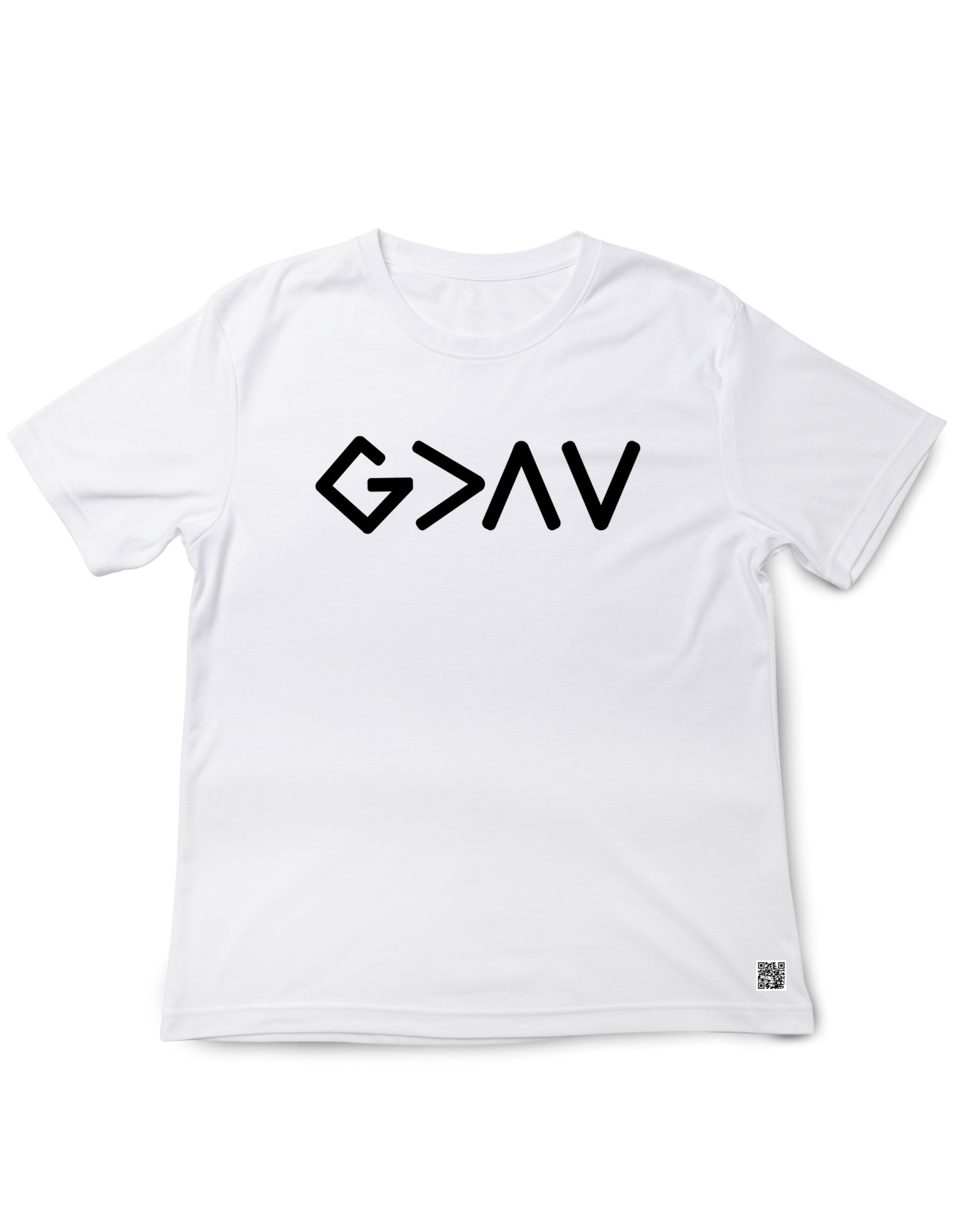 God is Greater than my Highs and Lows T-Shirt - 200gsm_1