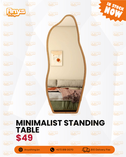 Minimalist Standing Mirror