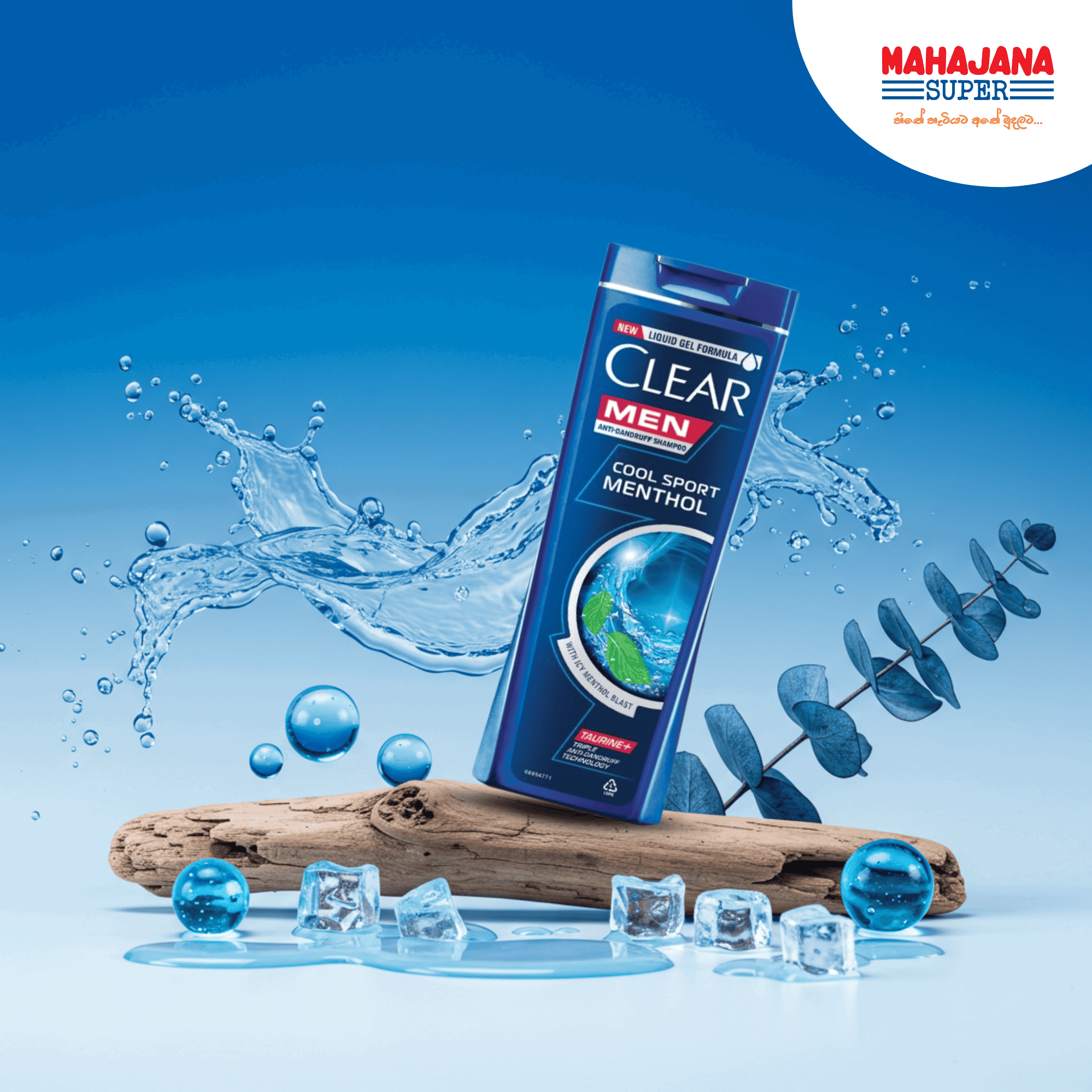 Clear Men Shampoo Cool Sport Menthol 80ml_0