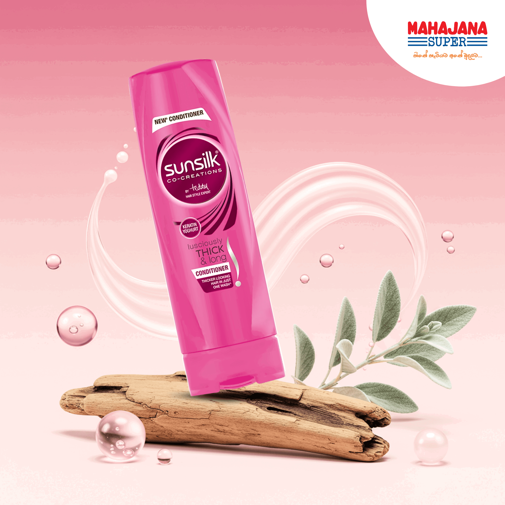 Sunsilk Thick & Long Conditioner 180m_0