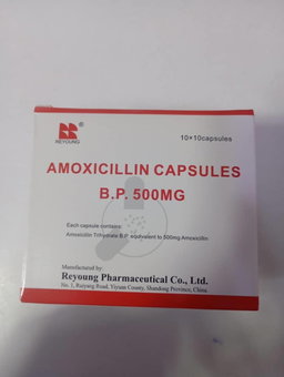 AMOXICILLIN CAPSULES B.P. 500MG