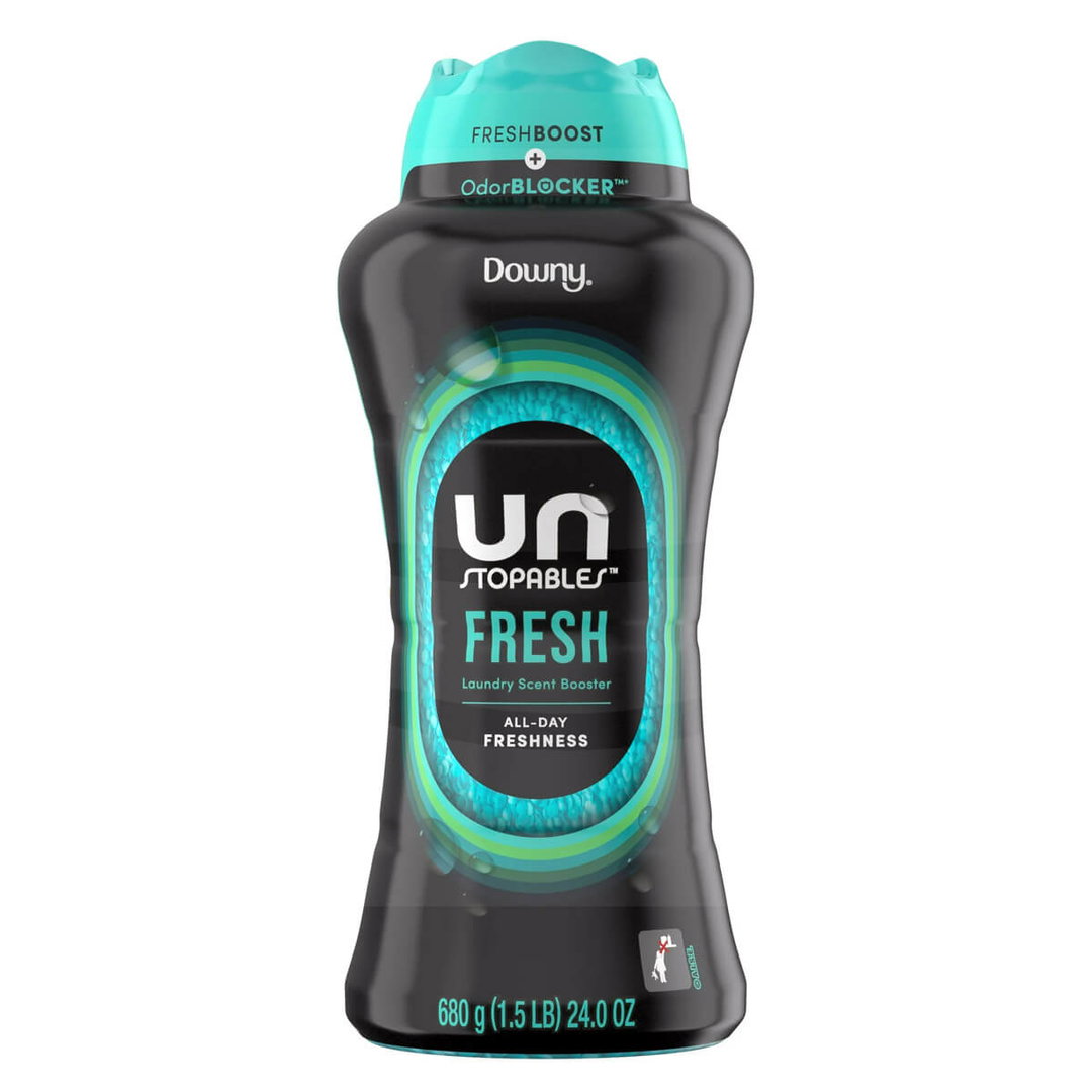 Downy Unstopables In-Wash Laundry Scent Booster Beads - Fresh, 24 Oz