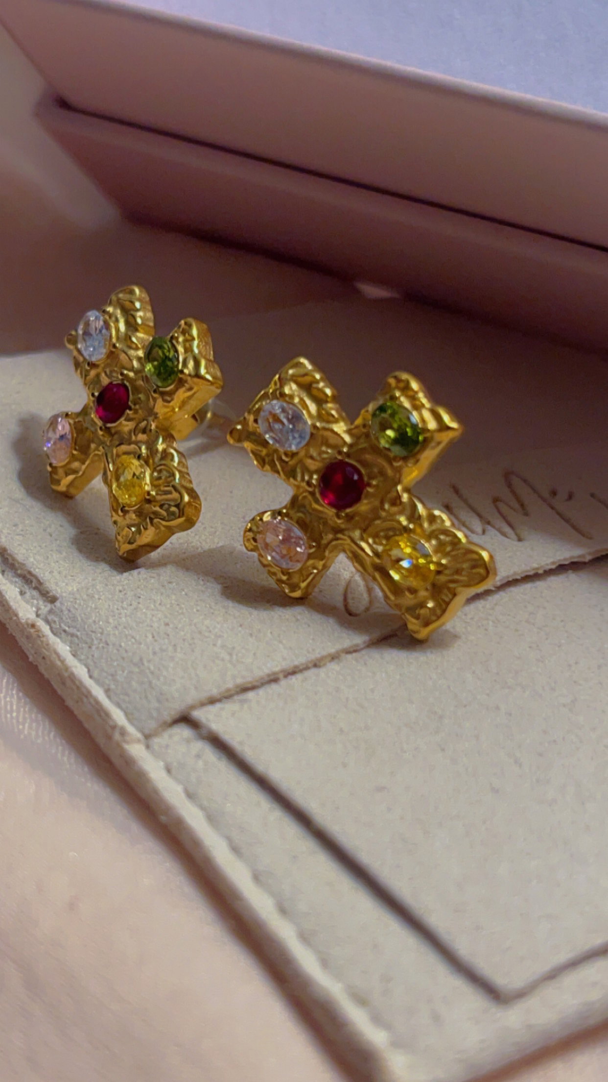 Vintage Cross Earrings _2