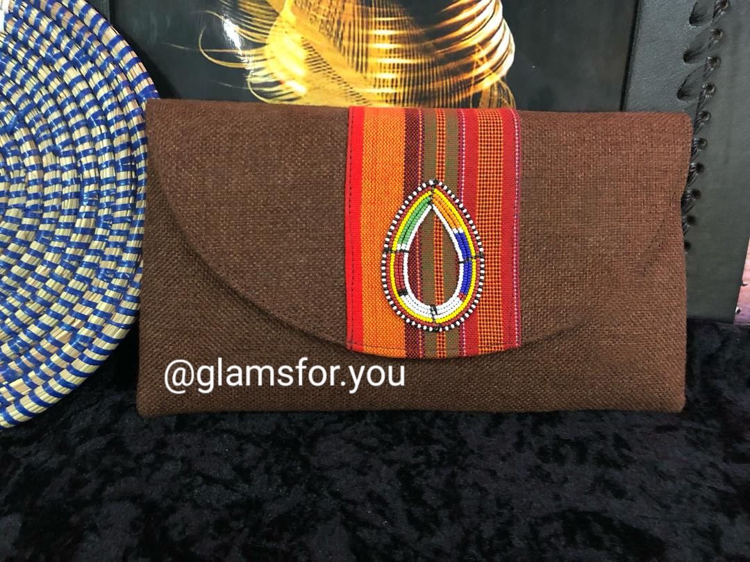Beaded Material & aesthetic Clutch Bags 