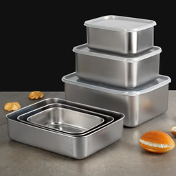 SUS304 FOOD CONTAINER (BEKAS MAKANAN)