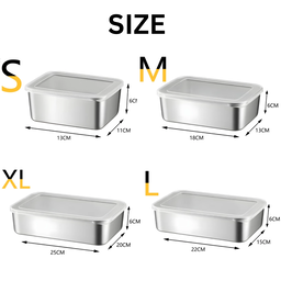 SUS304 FOOD CONTAINER (BEKAS MAKANAN)