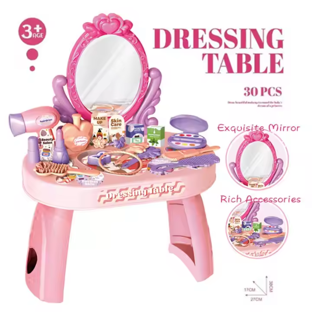 KID MAKEUP MIRROR DRESSING TABLE (MEJA SOLEK CERMIN KANAK-KANAK)_1