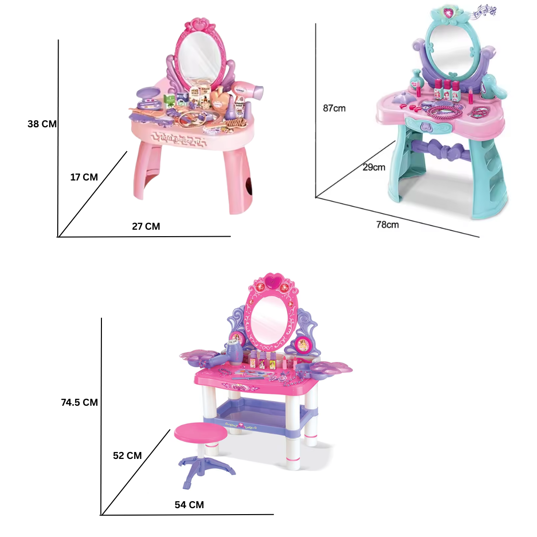 KID MAKEUP MIRROR DRESSING TABLE (MEJA SOLEK CERMIN KANAK-KANAK)_2