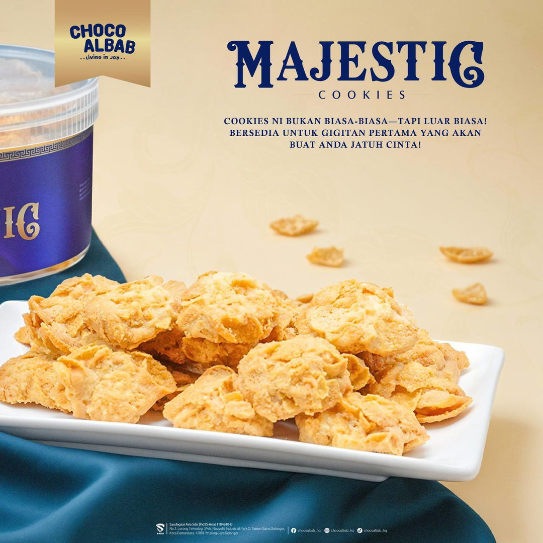 Majestic Cookies - Cornflakes Crunchy
