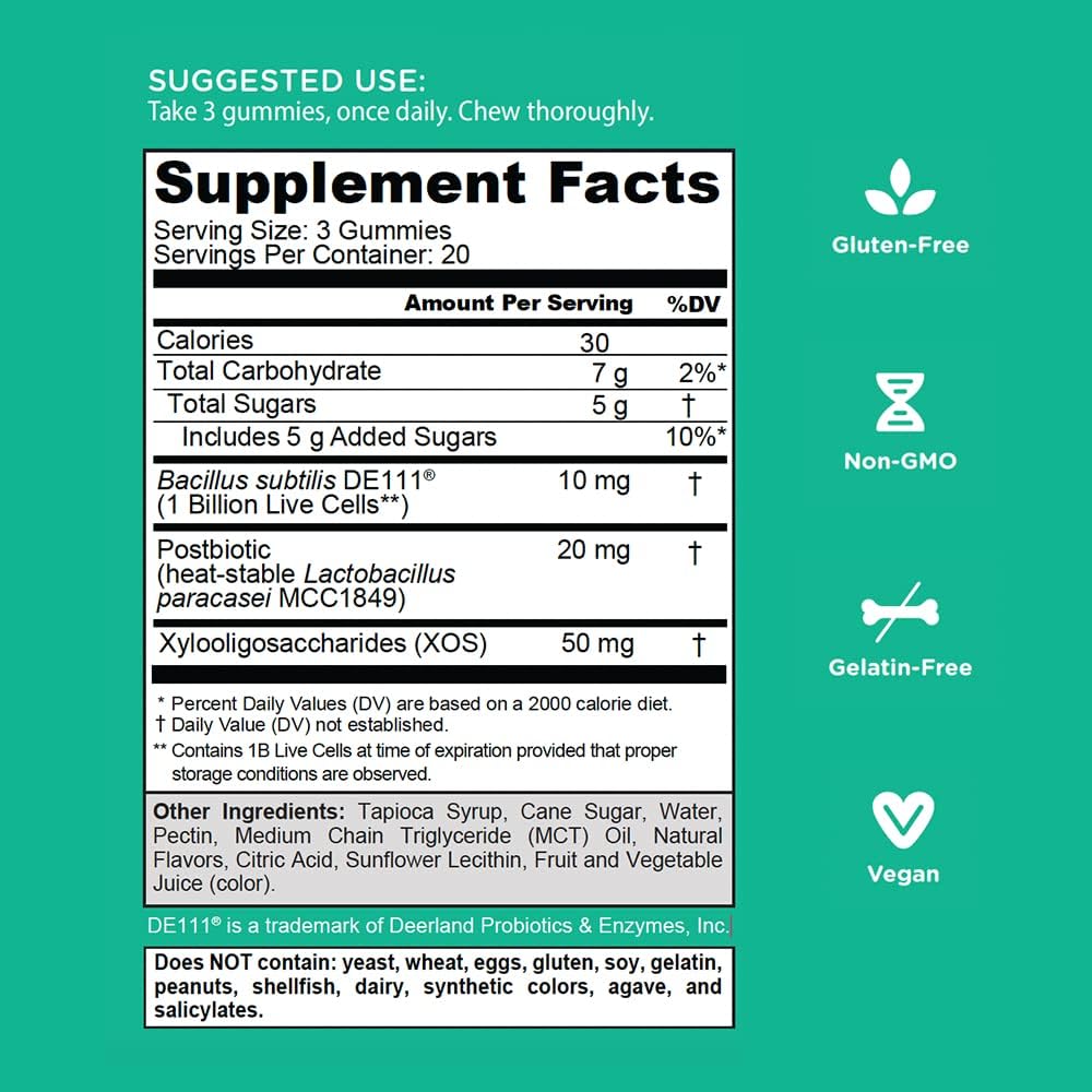 GOLI Zero Sugar PRE+POST+ PROBIOTICS Gummies_3