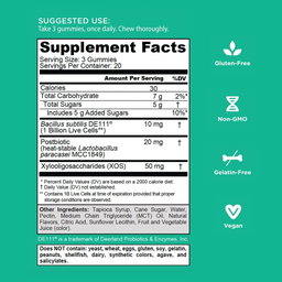 GOLI Zero Sugar PRE+POST+ PROBIOTICS Gummies