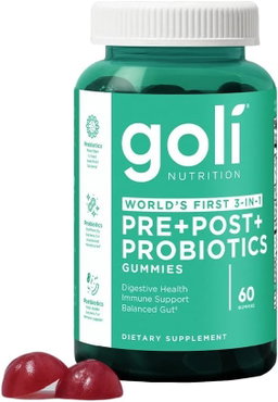 GOLI Zero Sugar PRE+POST+ PROBIOTICS Gummies