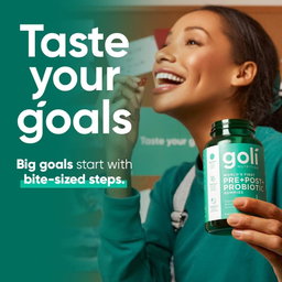 GOLI Zero Sugar PRE+POST+ PROBIOTICS Gummies