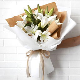 LILIES BOUQUET WRAP