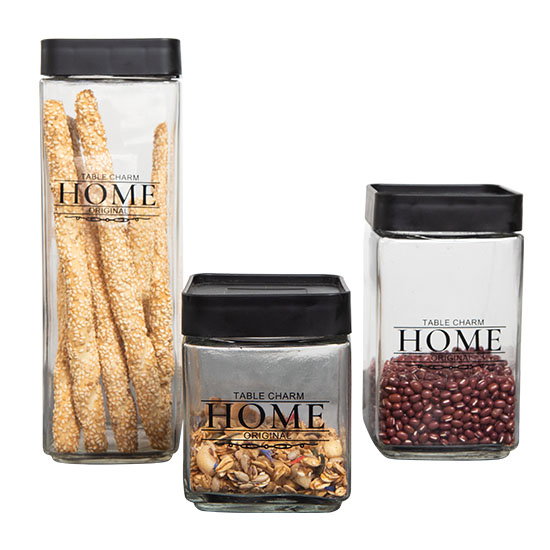 Home Original 3pc Storage Jar set 