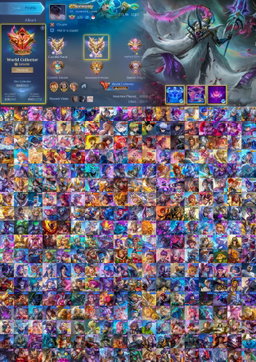 [World Collector 42K] 594 Skins
