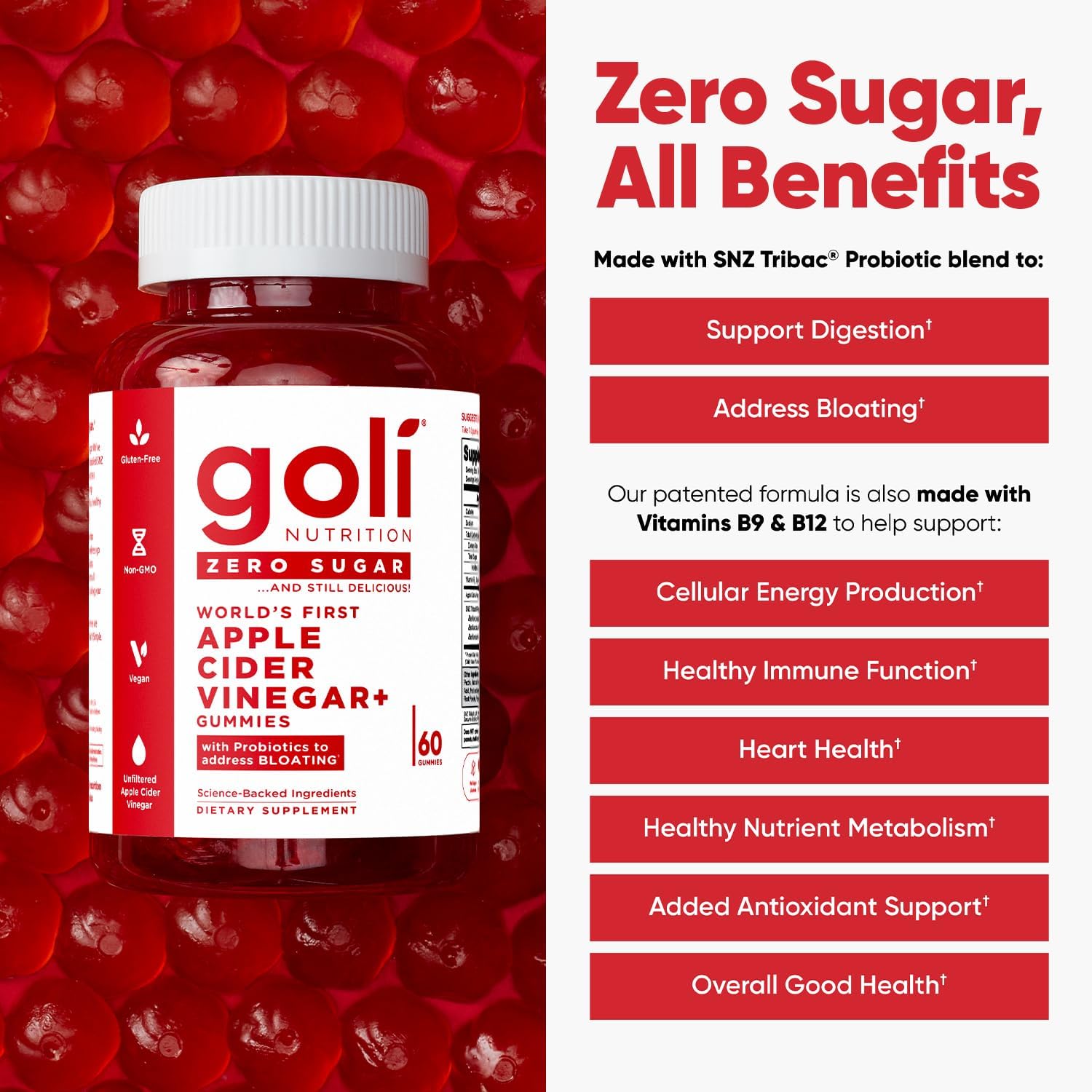 GOLI Zero Sugar Apple Cider Vinegar Gummies - ACV_2