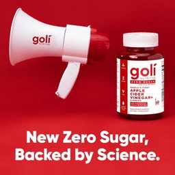 GOLI Zero Sugar Apple Cider Vinegar Gummies - ACV