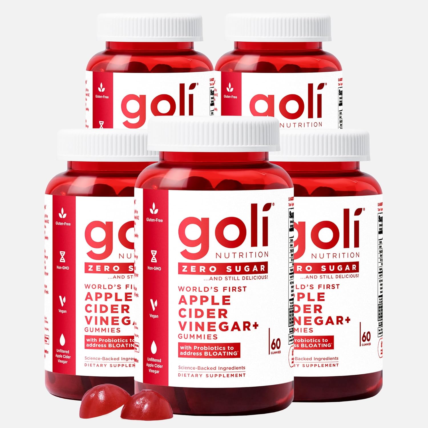 GOLI Zero Sugar Apple Cider Vinegar Gummies - ACV_10