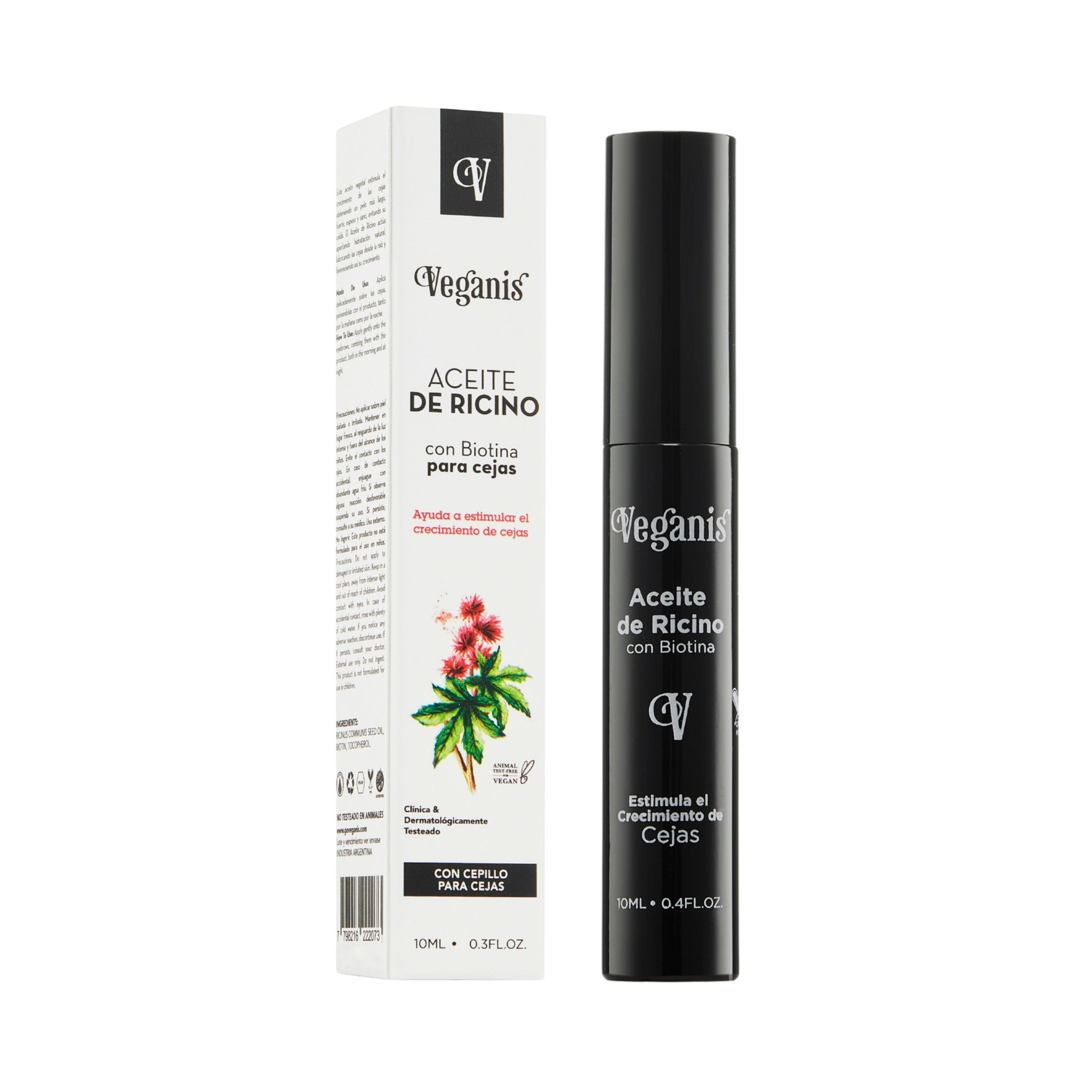 Aceite de Ricino con Biotina para Cejas_0