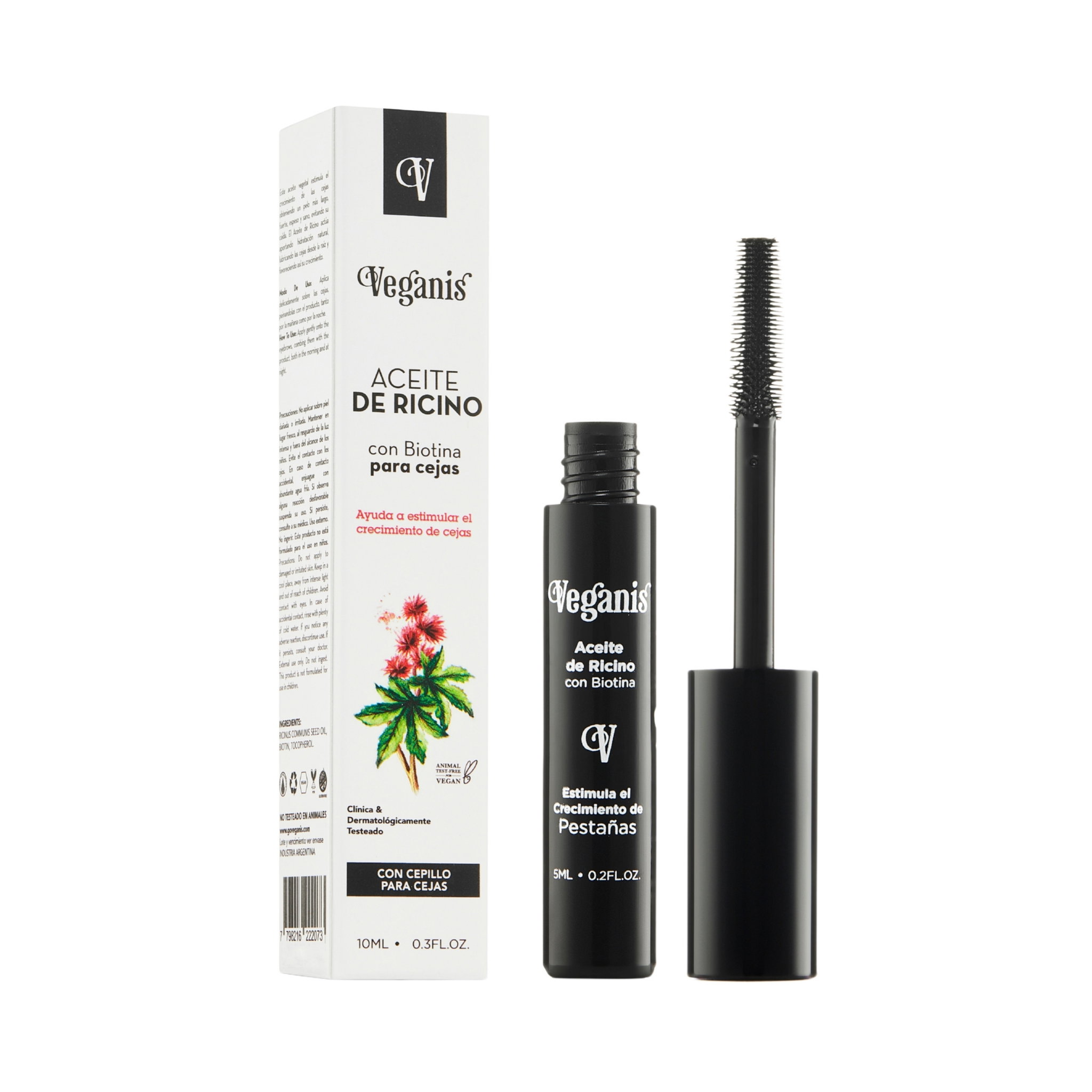 Aceite de Ricino con Biotina para Cejas_1
