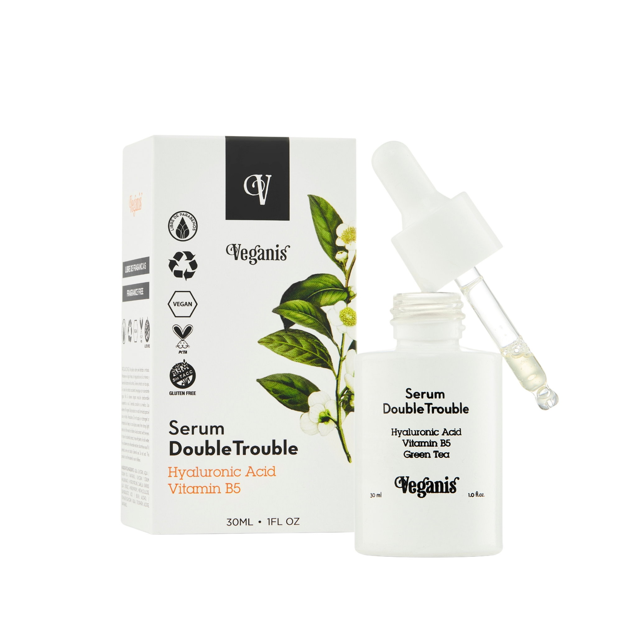 Sérum Double Trouble Ácido Hialurónico + Vitamina B5_1