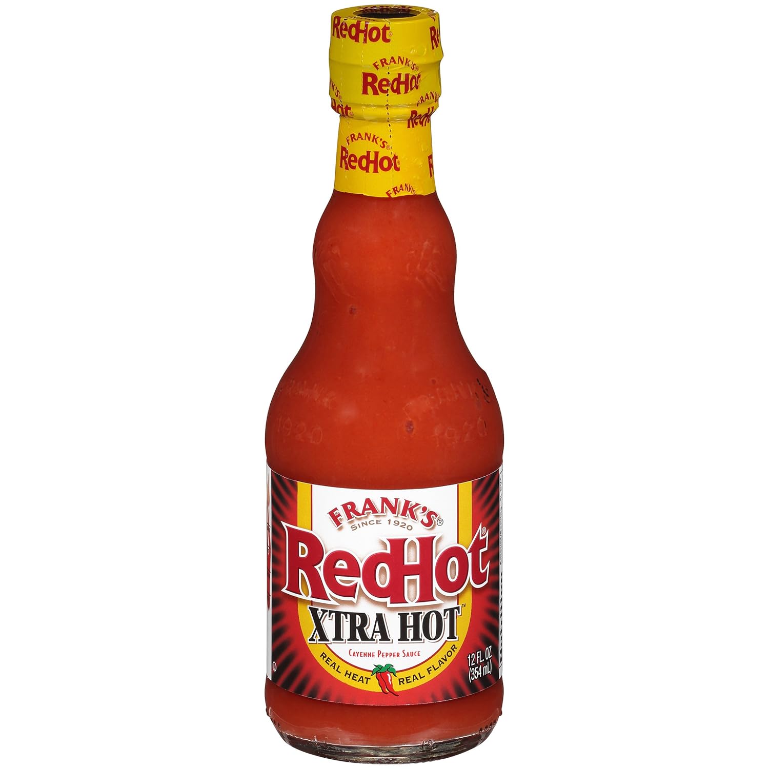 Frank's RedHot Xtra Hot Cayenne Pepper Hot Sauce, 12 fl oz_0