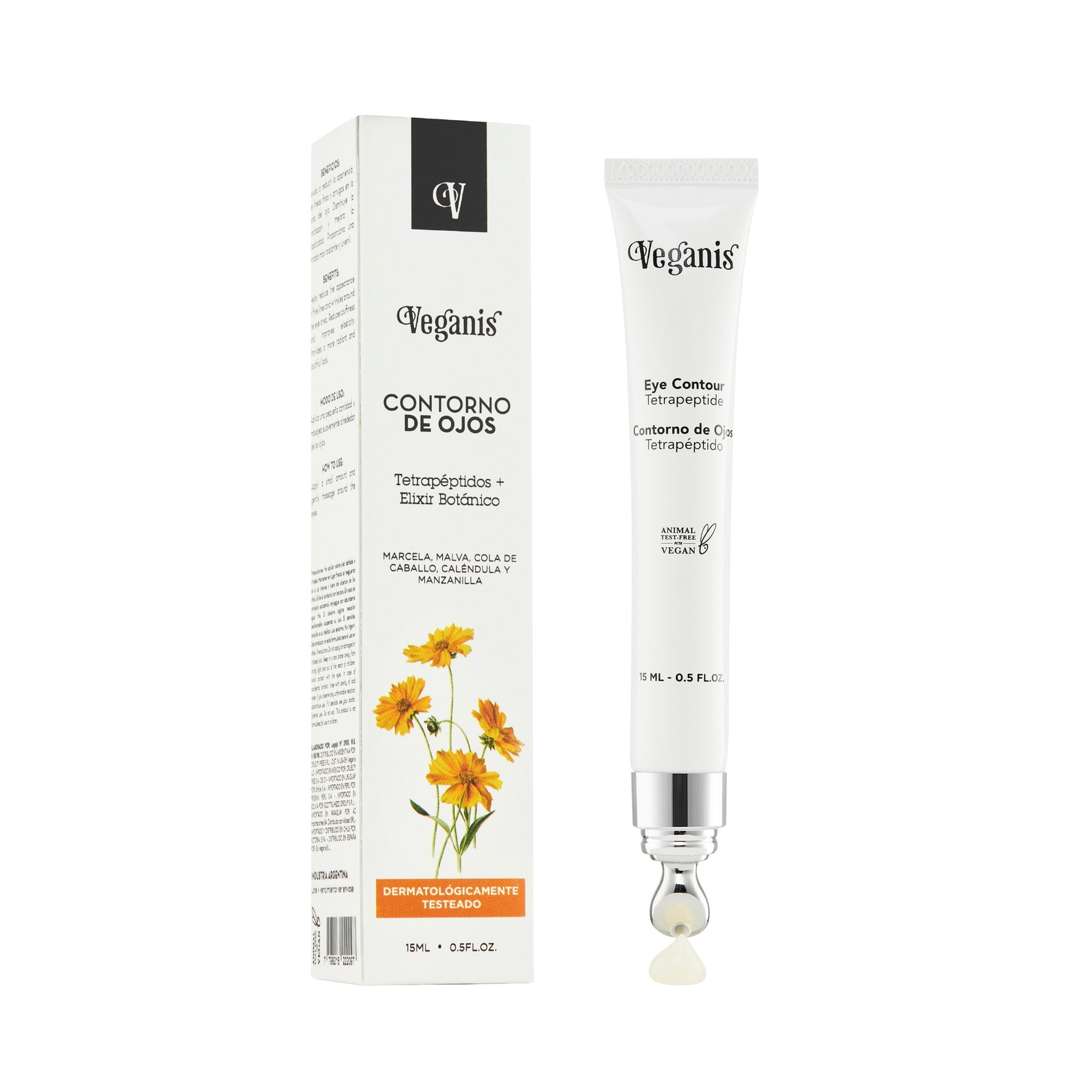 Contorno de Ojos Tetrapéptidos + Elixir Botánico_1