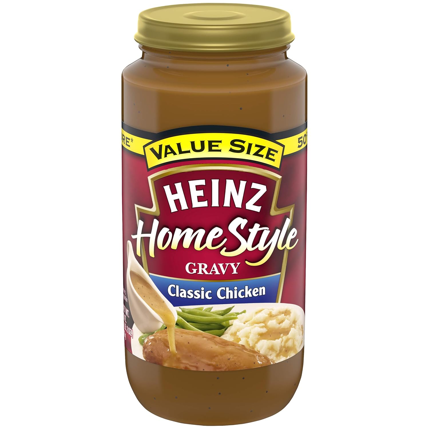 Heinz HomeStyle Classic Chicken Gravy Value Size, 18 oz Jar_0