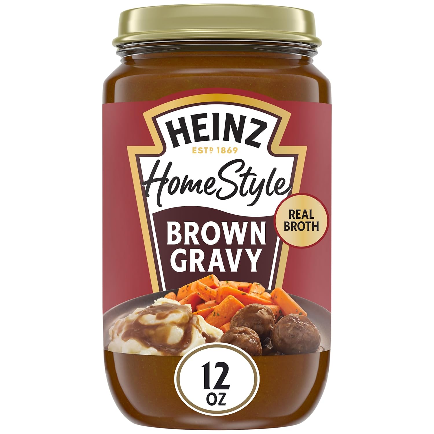 Heinz Brown Gravy 12oz Jar_0