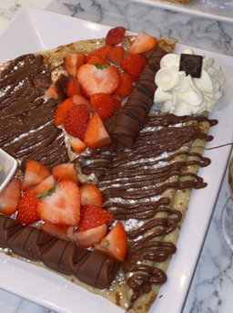 Crêpe Nutella +kinder