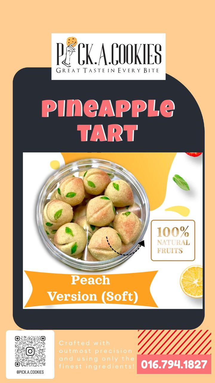  Pineapple Tart - Peach Version 🍑 (soft)_0
