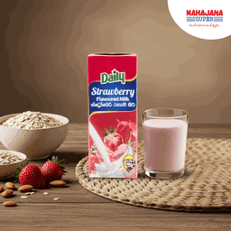 Daily Milk Strawberry 180ml