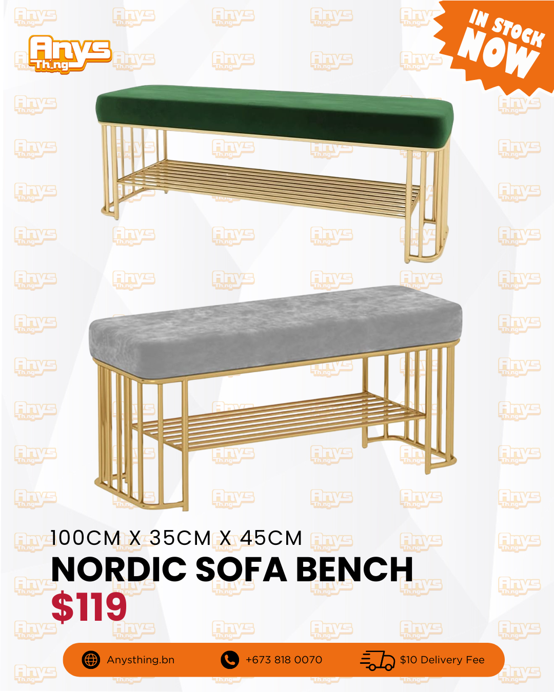 Nordic Shoe Sofa Bench_0