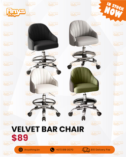 Velvet Bar Chair