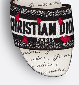 Chinelos dway - Dior 