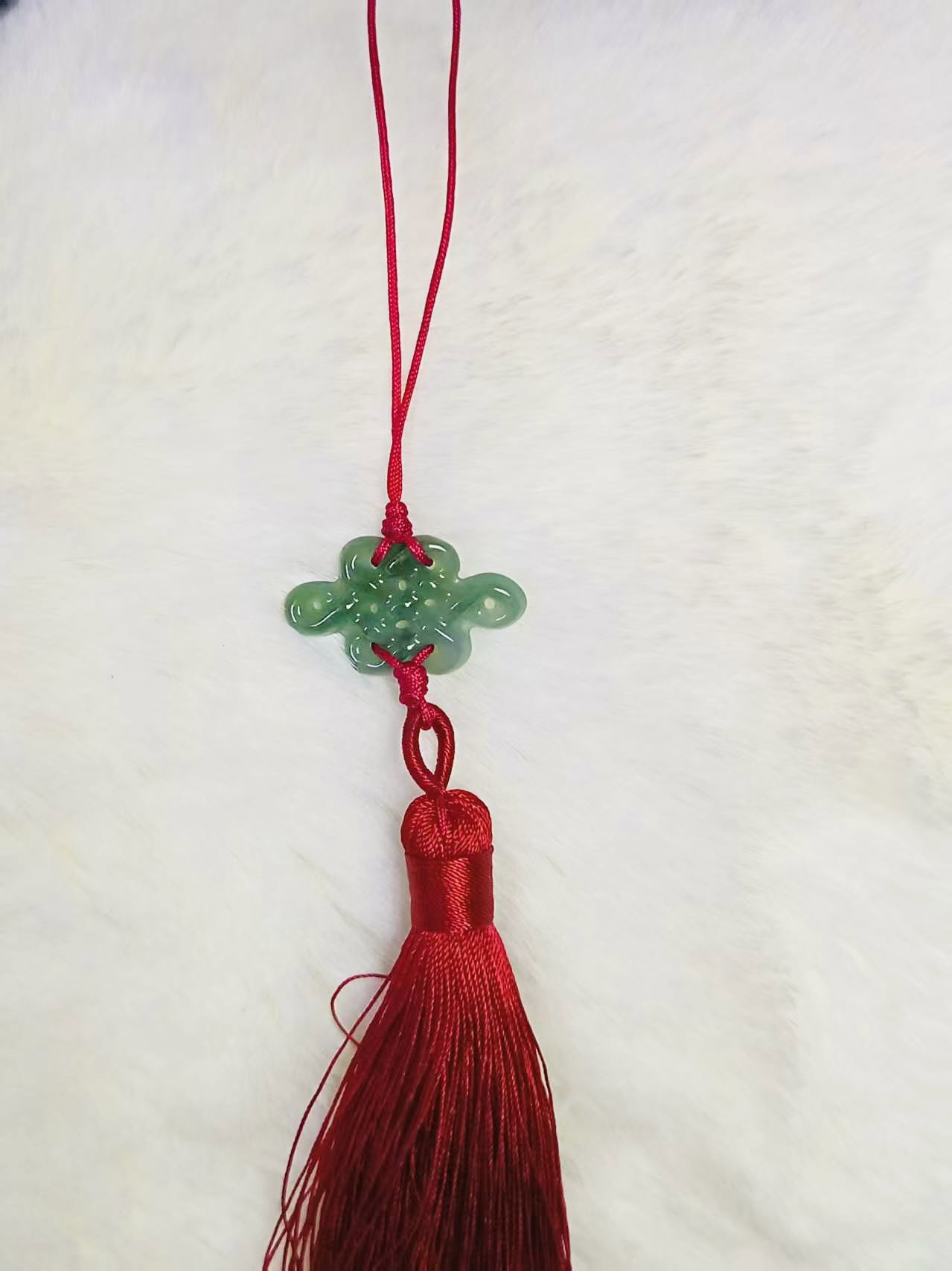 BLUE WATER JADE - CHINESE KNOT _0