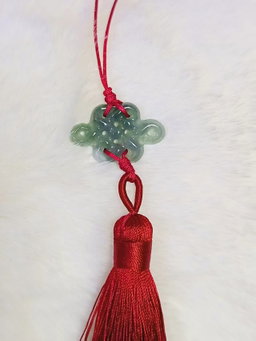 BLUE WATER JADE - CHINESE KNOT 