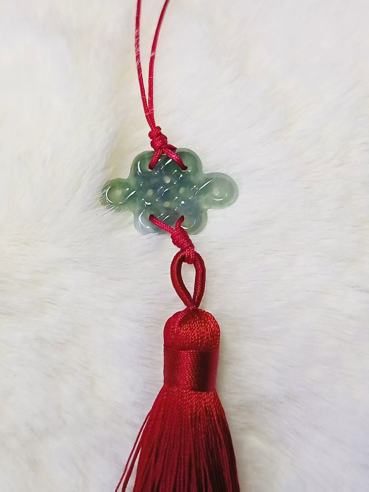 BLUE WATER JADE - CHINESE KNOT _5