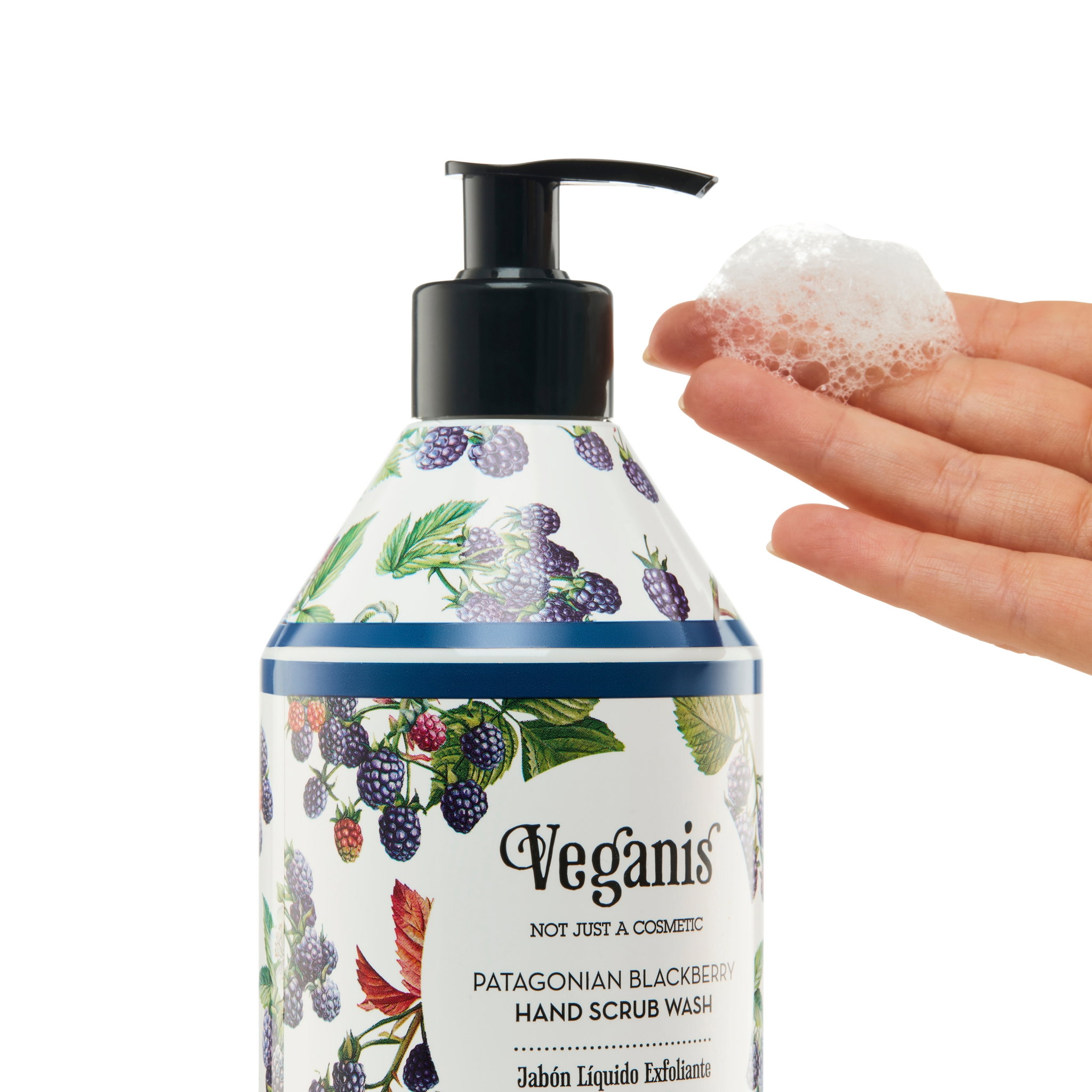Jabón Líquido Exfoliante de Mora_1
