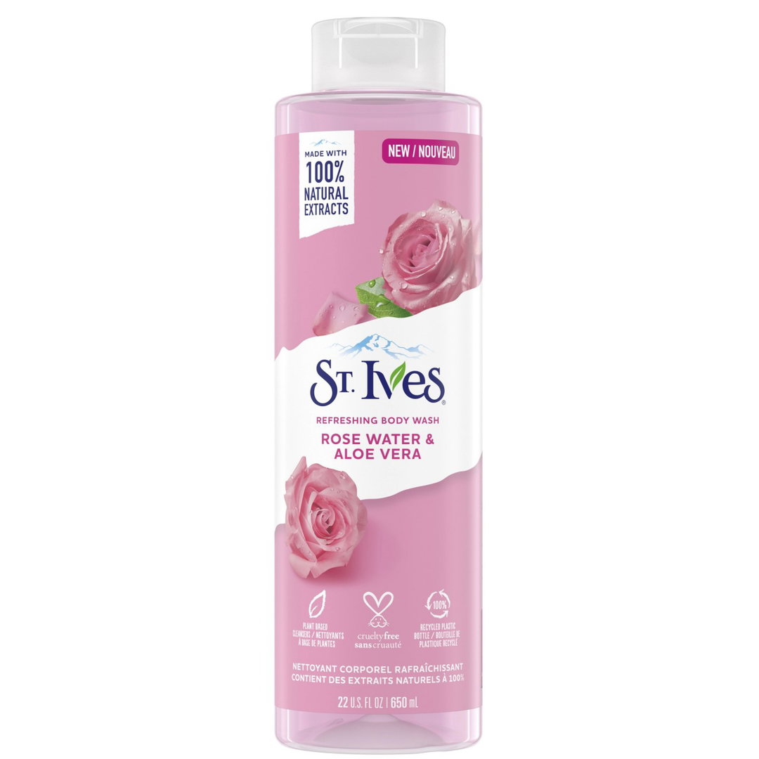 St. Ives Rose Water & Aloe Vera 