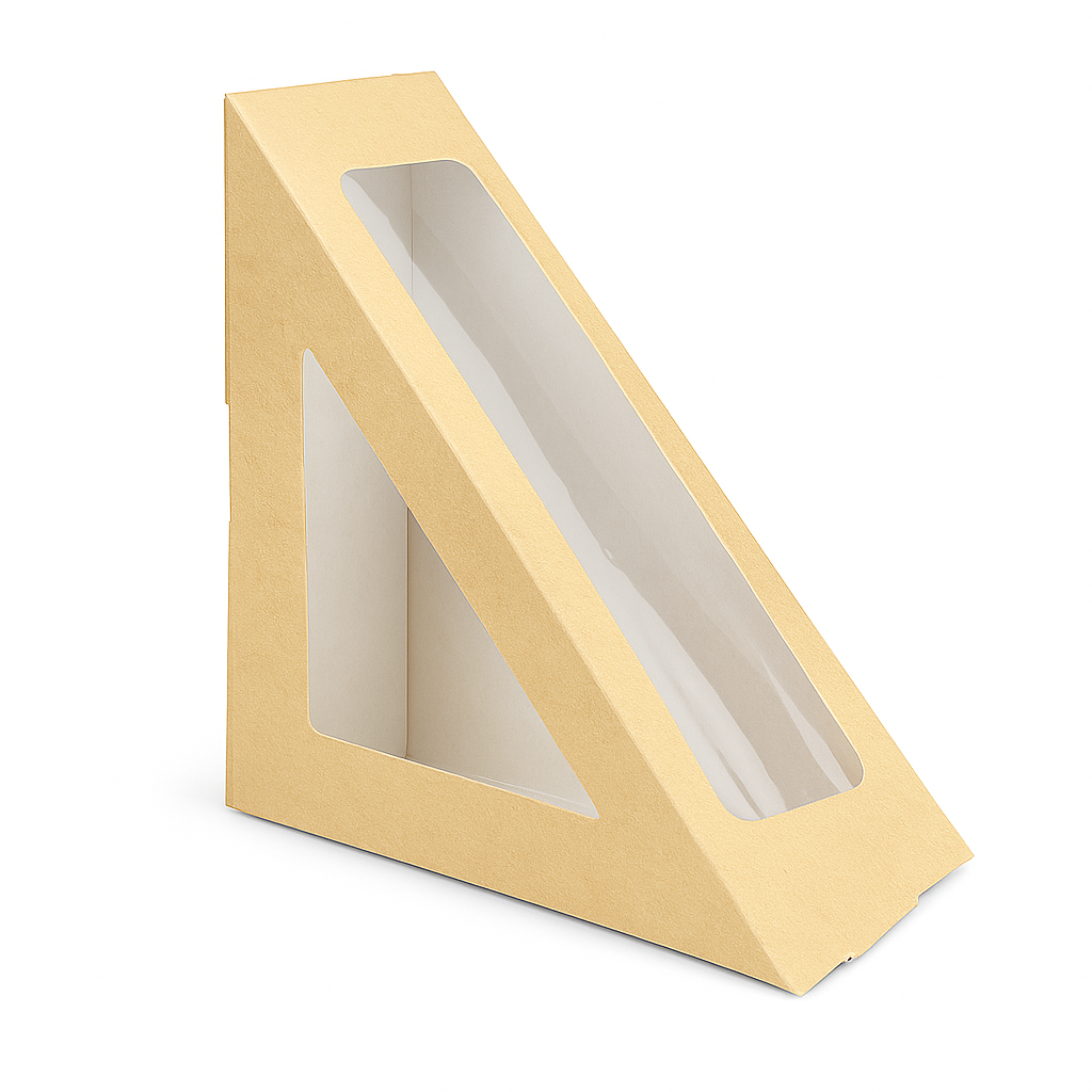 STANDARD SANDWICH WEDGE  BOXES - BROWN_0