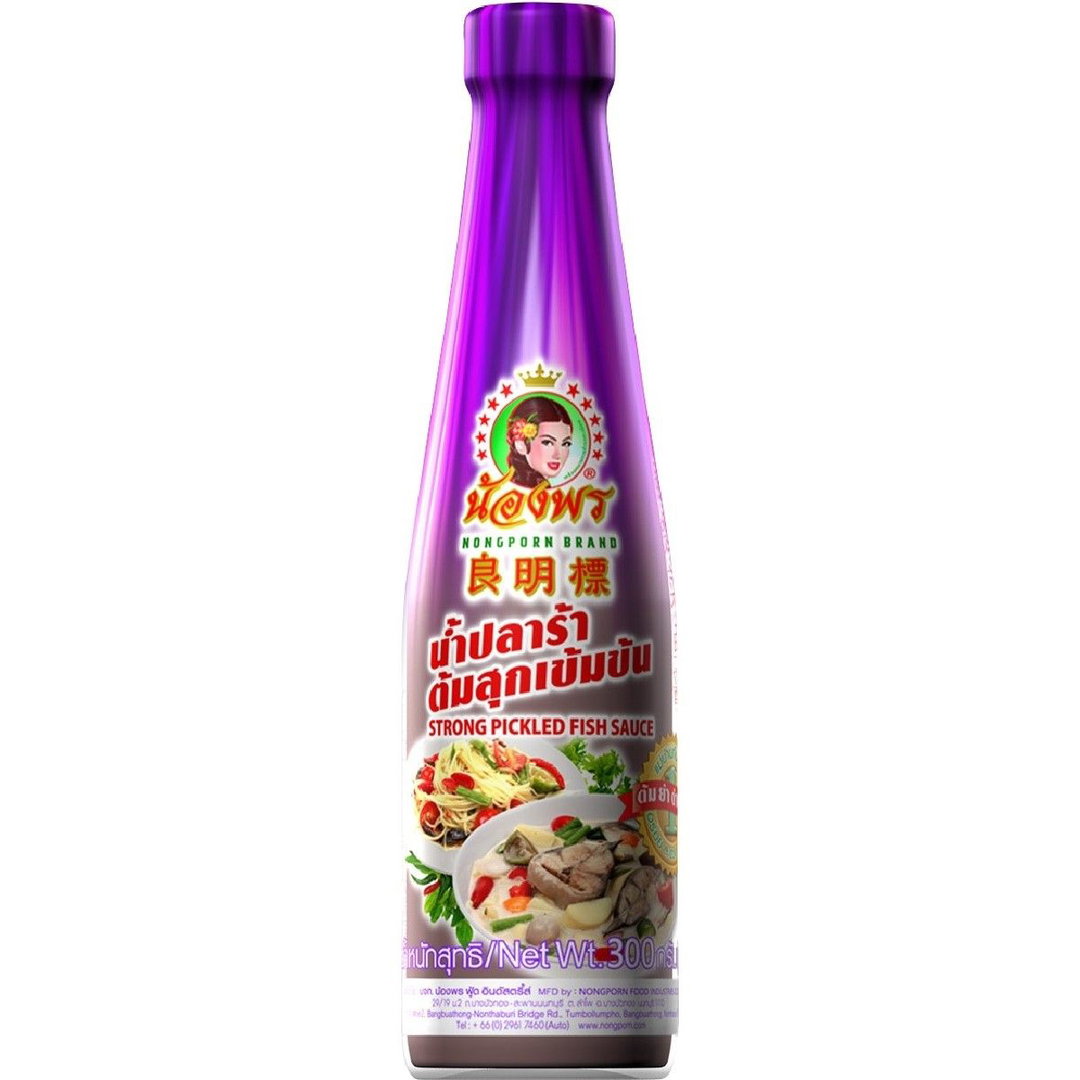Strong Pickled Fish Sauce Nongporn 300ml.