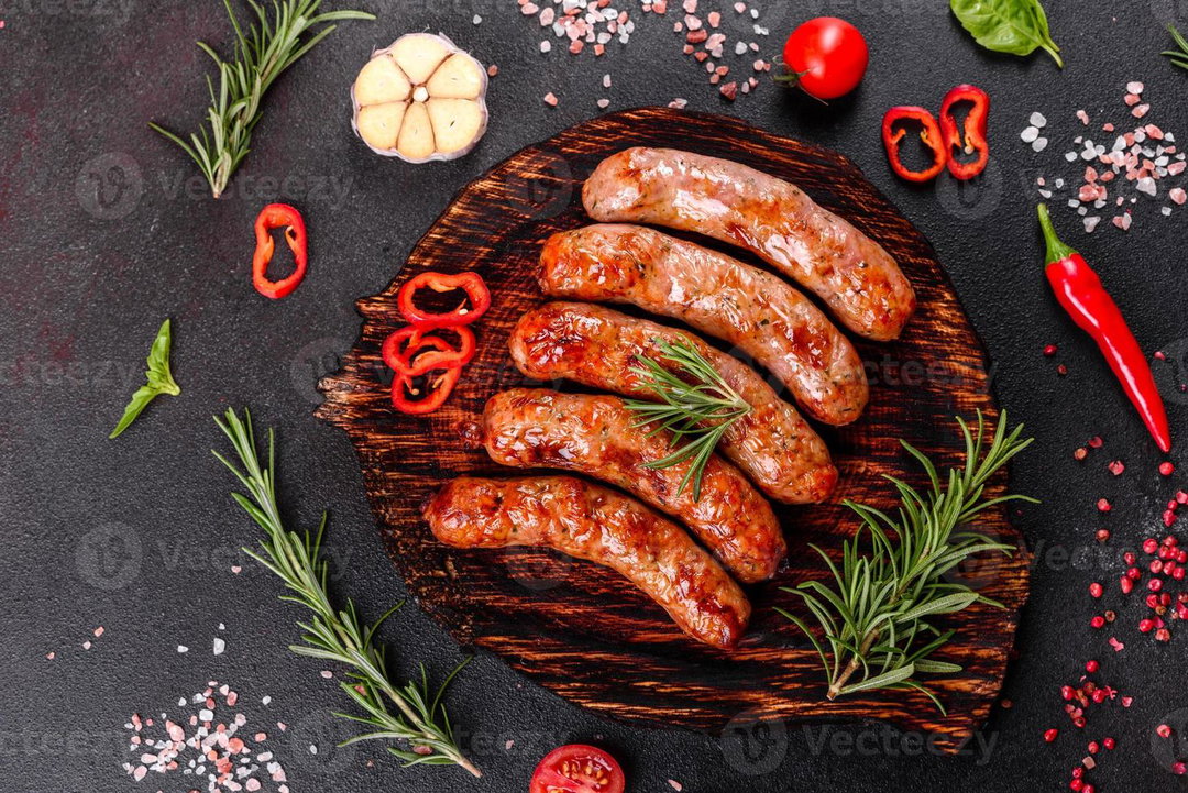 Saucisses grillées