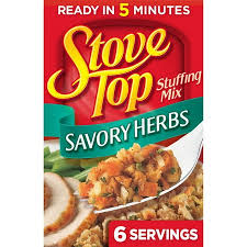 Stove Top Stuffing Mix - Savory Herbs - 1 Box (6 oz)