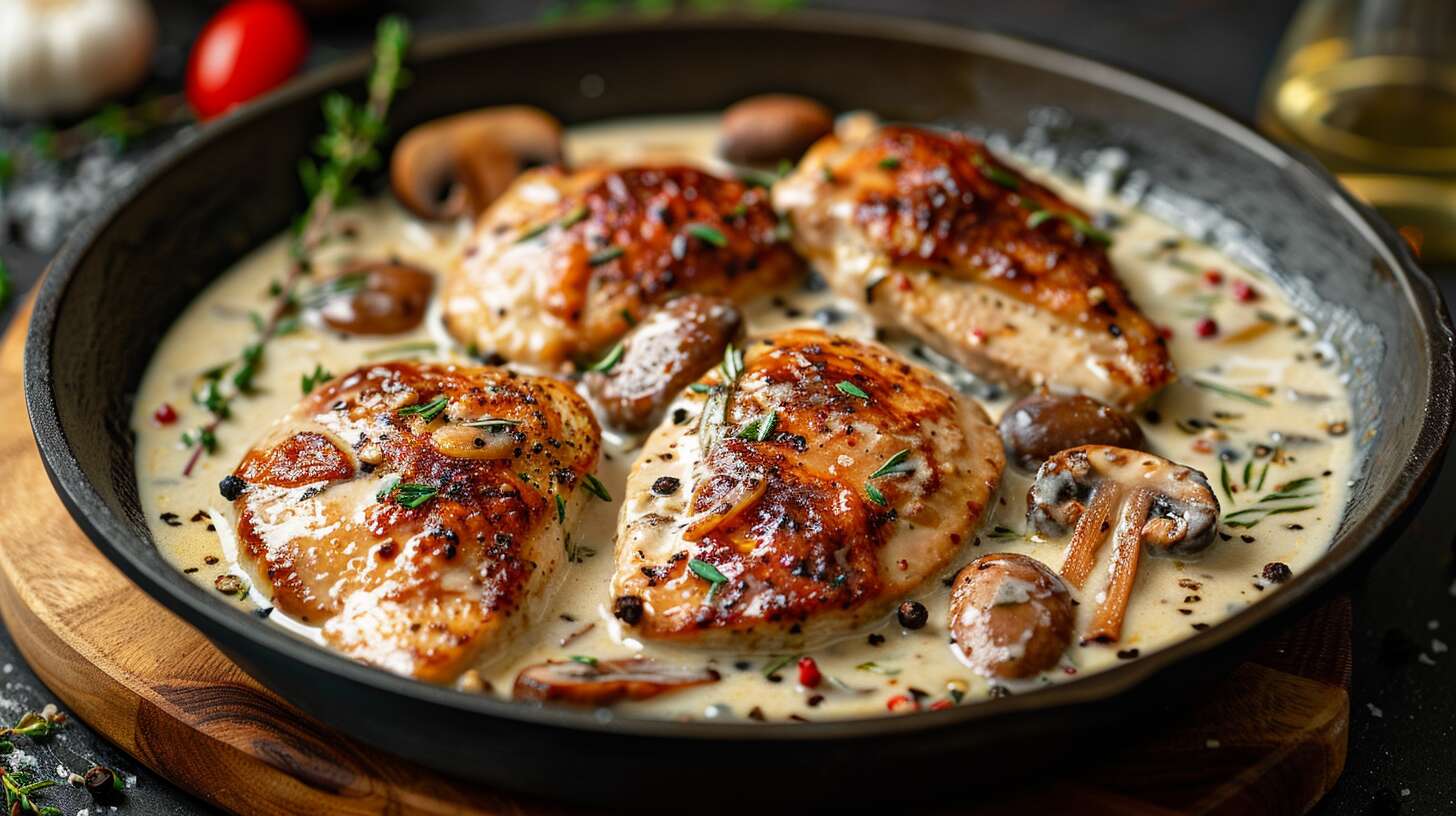 Poulet crème fraîche_0