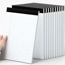 WIDE-RULED NOTEBOOK OR PAD 