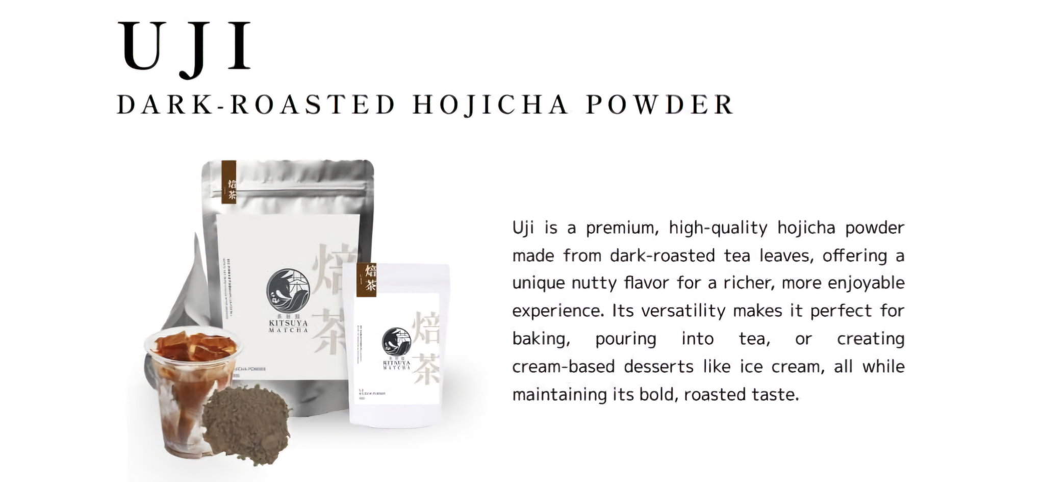 Kitsuya Uji Dark Roast Hojicha Powder_1