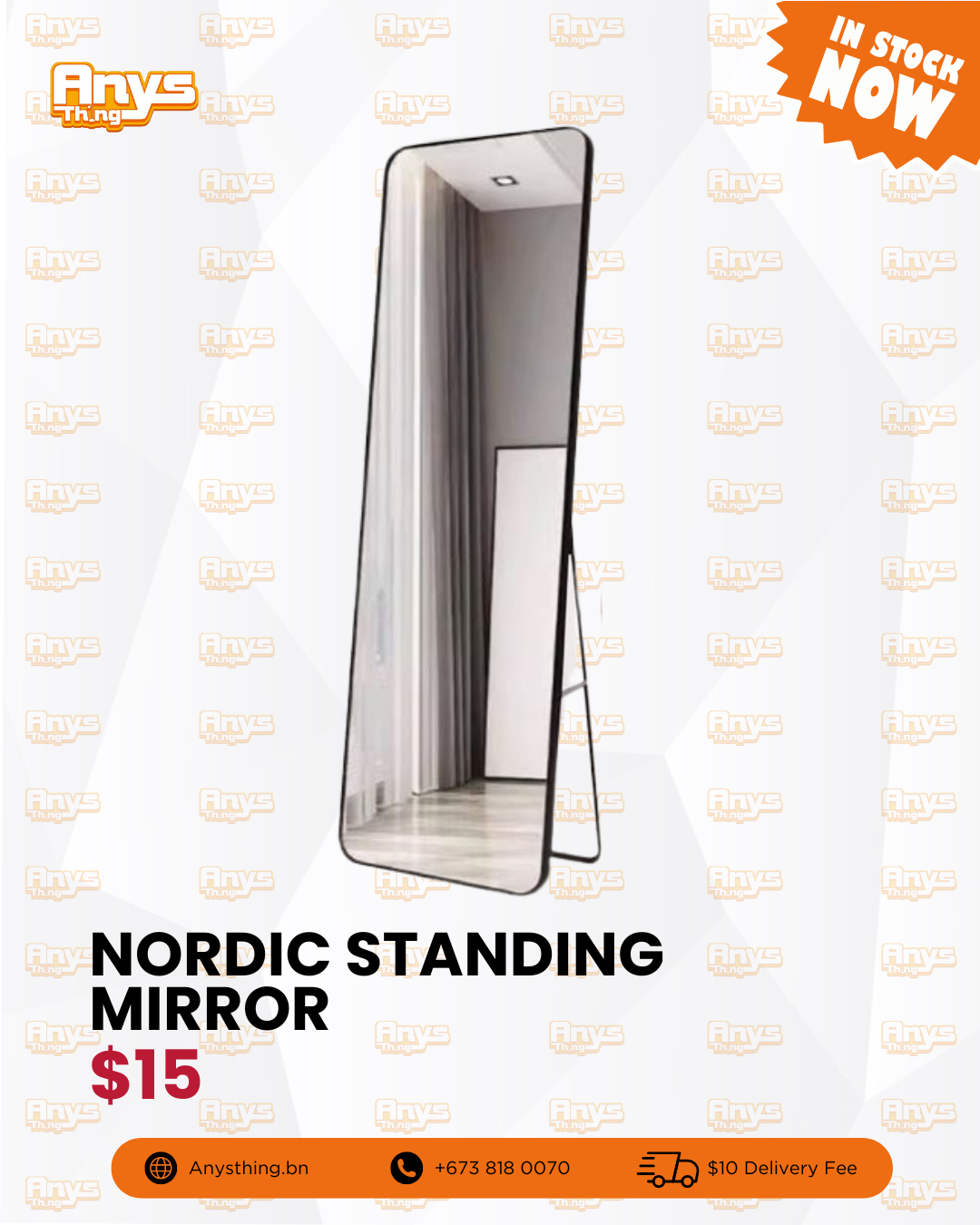 Nordic Standing Mirror