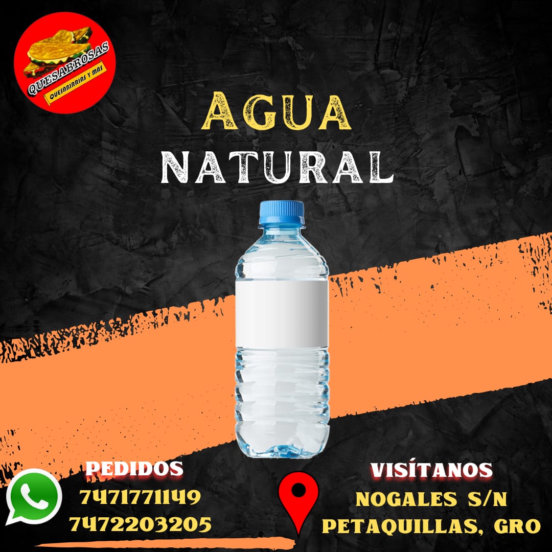 AGUA NATURAL